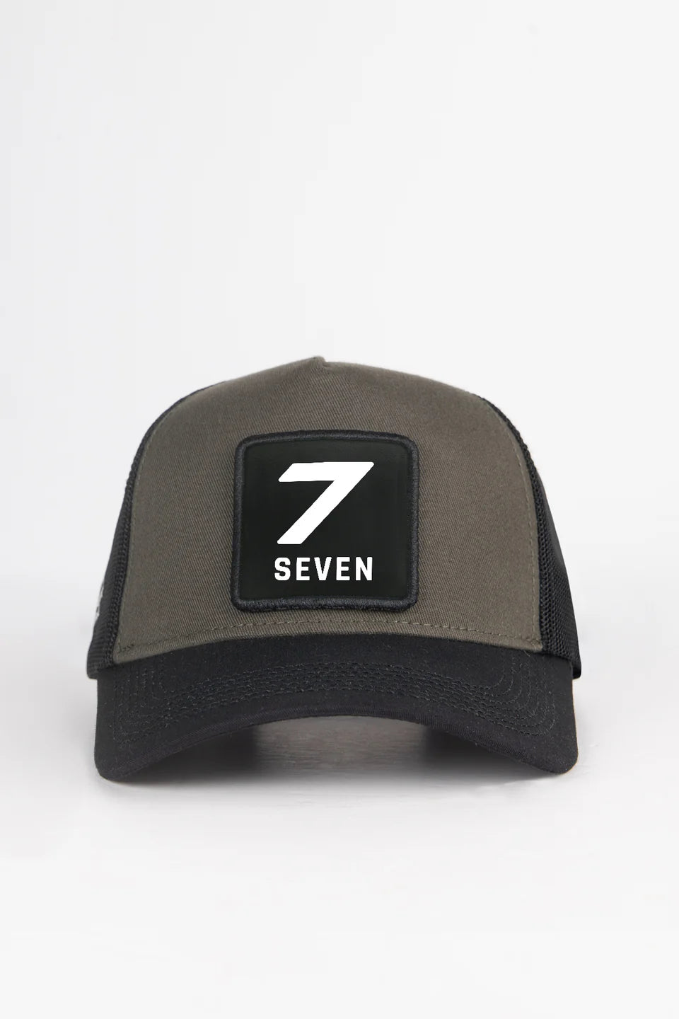 BlackBörk 7 Numara Logolu Siyah-Haki Trucker