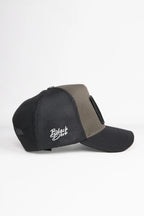BlackBörk 7 Numara Logolu Siyah-Haki Trucker