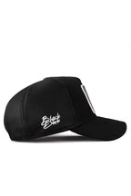 BlackBörk A Harf Logolu Siyah Trucker Şapka