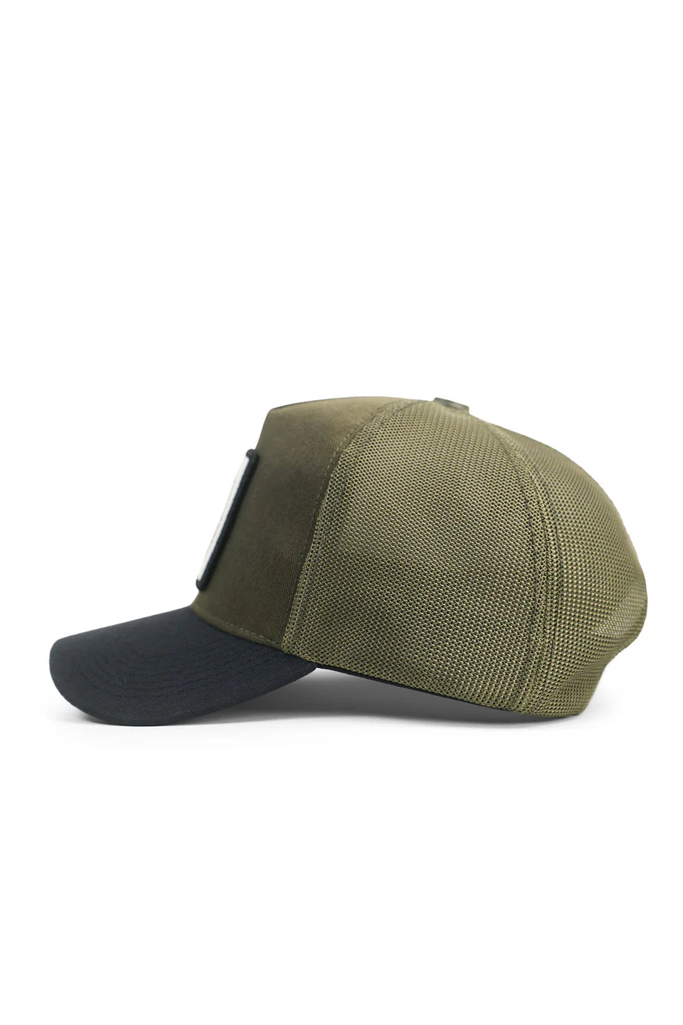 BlackBörk Aslan Logolu Cordura Siyah-Haki Trucker Şapka