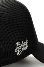 BlackBörk Aslan Logolu Siyah Trucker Şapka