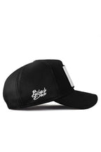BlackBörk At Logolu Siyah Trucker Şapka