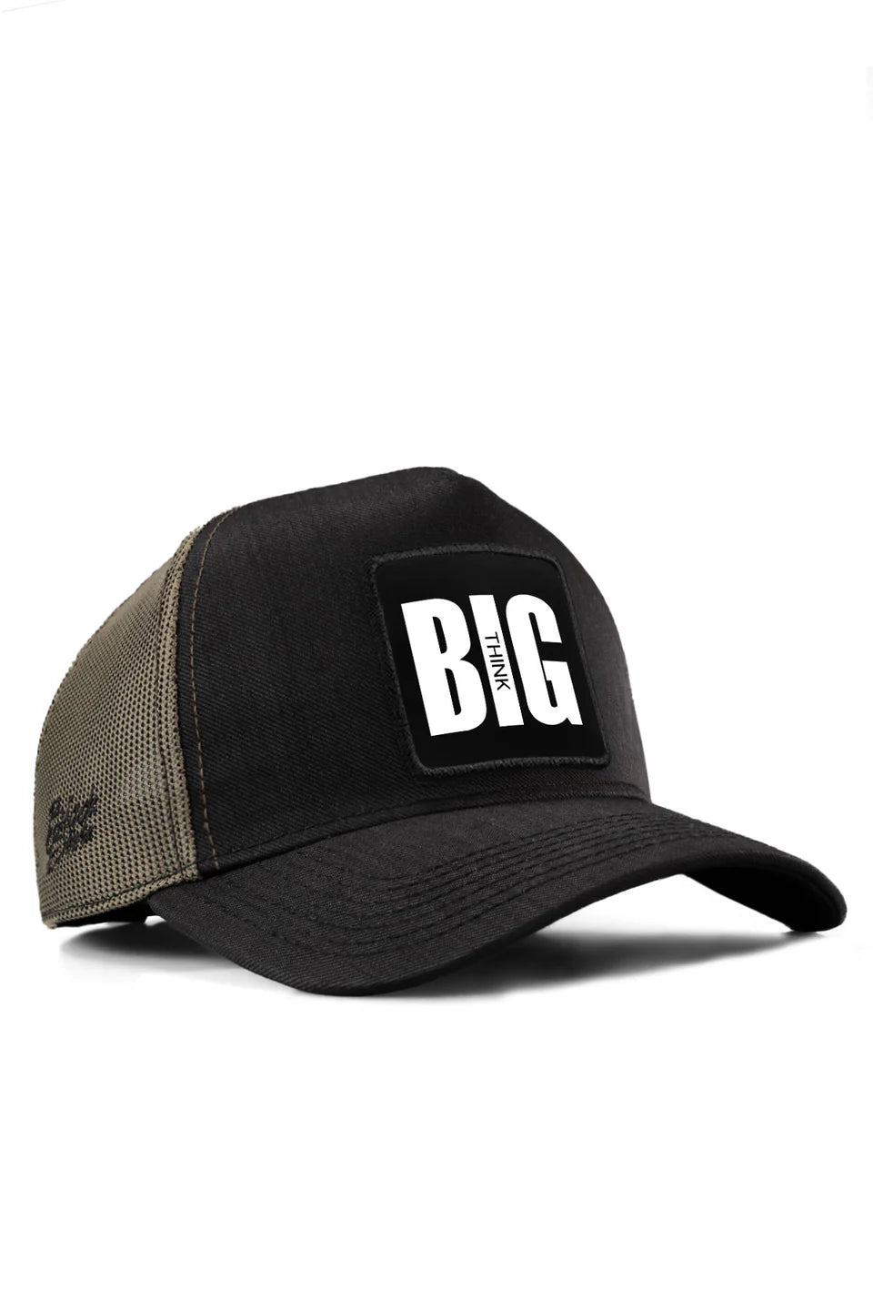 BlackBörk Big Think Cordura Siyah-Haki Trucker Şapka