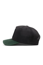 BlackBörk Boğa Logolu Cordura Petrol Yeşili-Siyah Trucker Şapka