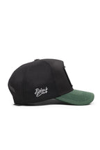 BlackBörk I Don't Give A Damn Cordura Petrol Yeşili-Siyah Trucker Şapka