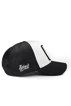 BlackBörk Kartal Logolu Siyah-Beyaz Trucker Şapka