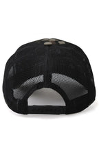 BlackBörk Kurt Logolu Kamuflaj-Siyah Trucker Şapka