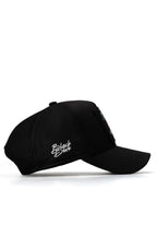 BlackBörk Kurt Logolu Siyah Trucker Şapka
