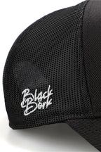 BlackBörk Kurt Logolu Siyah Trucker Şapka