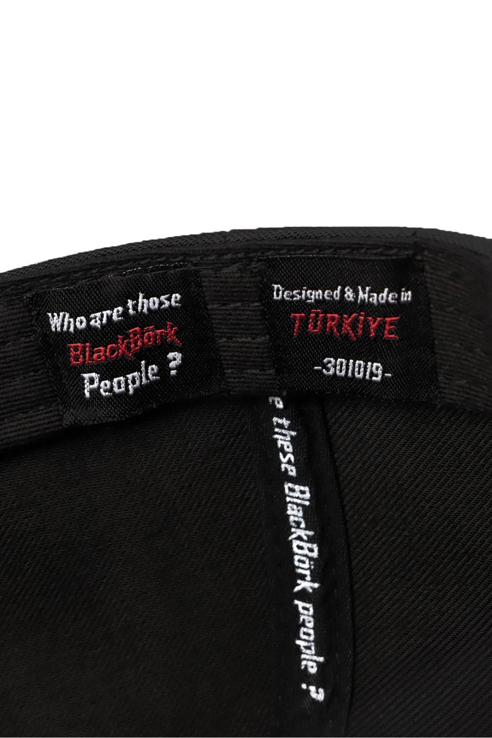 BlackBörk Limited Edition Logolu Cordura Siyah Beyzbol Şapka