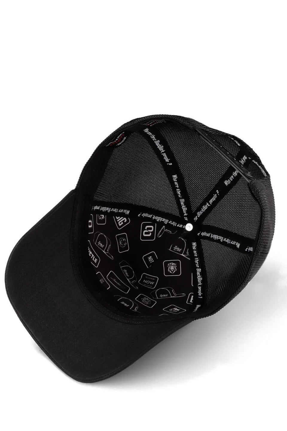 BlackBörk Limited Edition Logolu Siyah Trucker Şapka