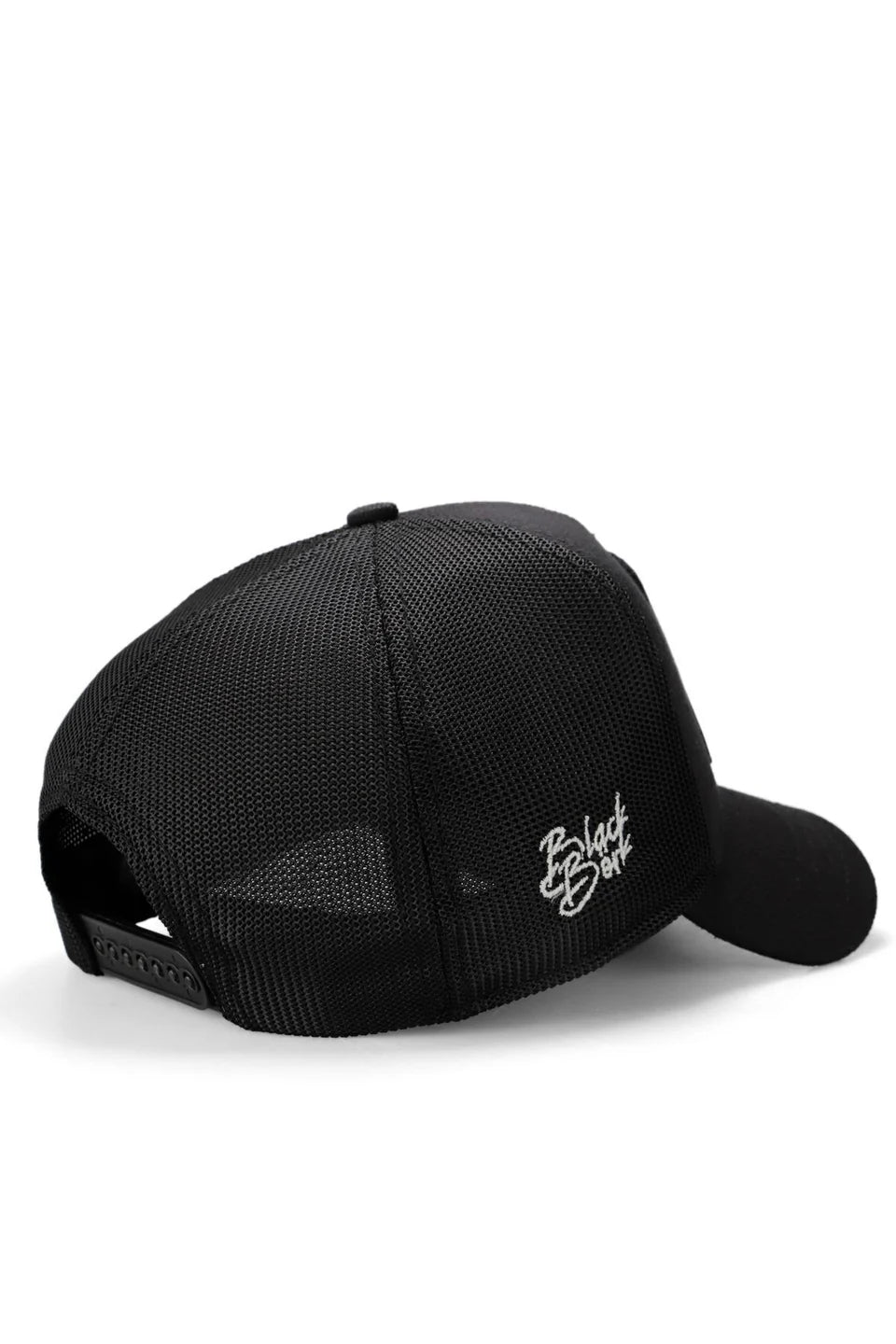 BlackBörk M Harf Logolu Siyah Trucker Şapka