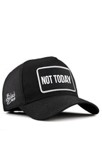BlackBörk Not Today Logolu Siyah Trucker Şapka