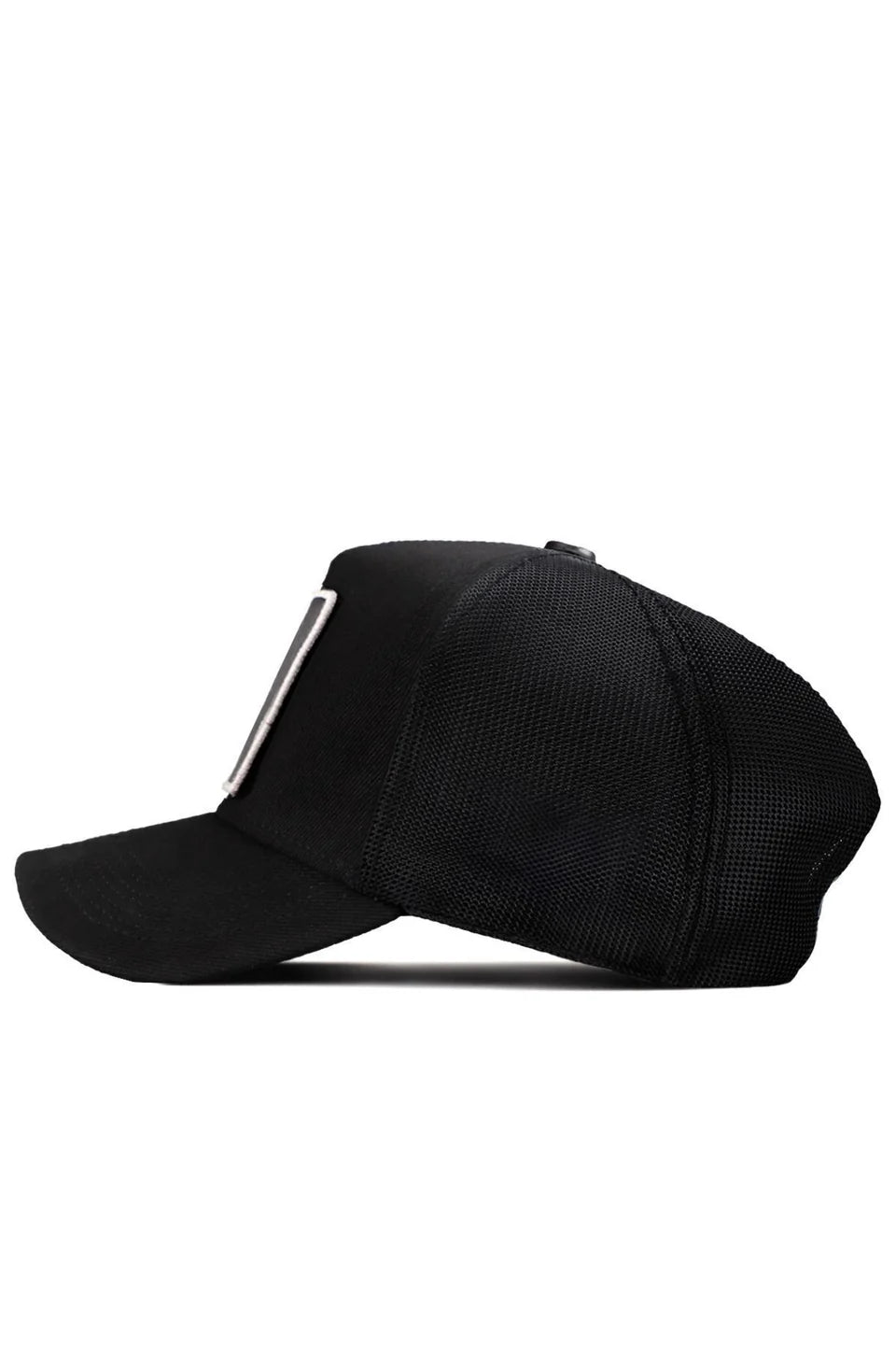 BlackBörk Not Today Logolu Siyah Trucker Şapka
