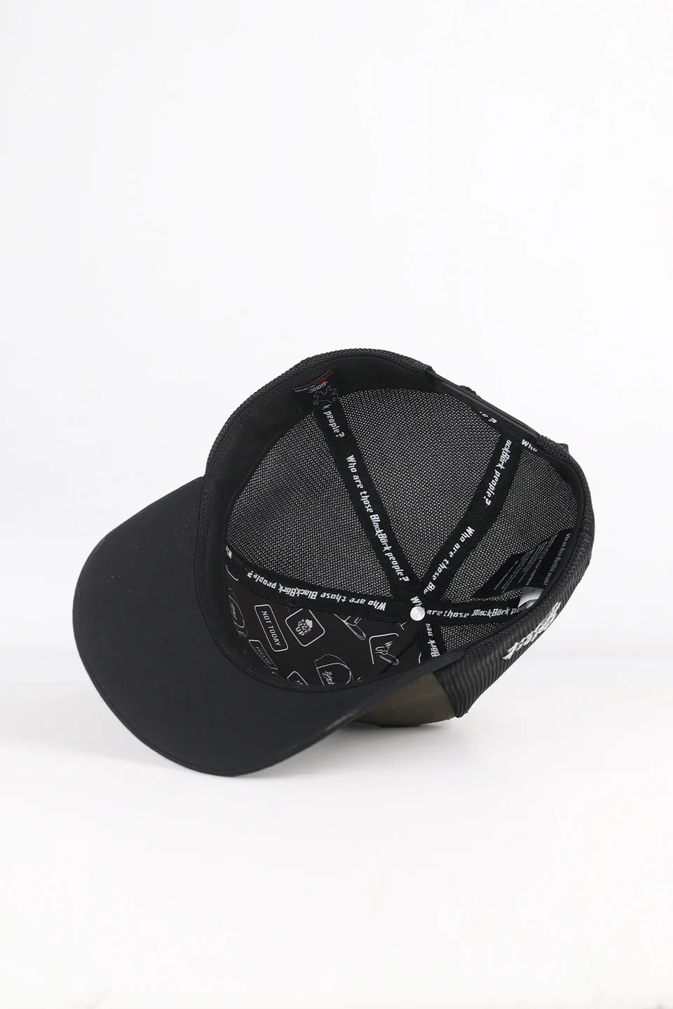 BlackBörk Panter Logolu Siyah-Haki Trucker Şapka