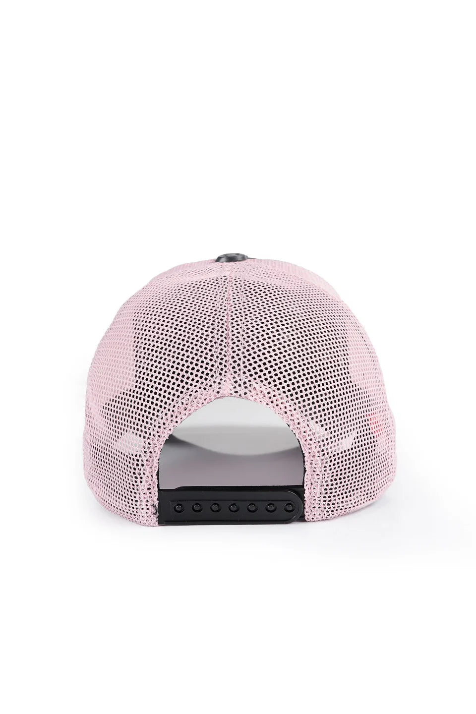 BlackBörk Positive Logolu Antrasit-Pembe Trucker Şapka
