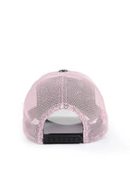 BlackBörk Positive Logolu Antrasit-Pembe Trucker Şapka