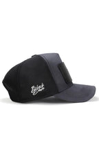 BlackBörk Saygı - 2 Kaan Lisanlı Antrasit-Siyah Trucker Şapka