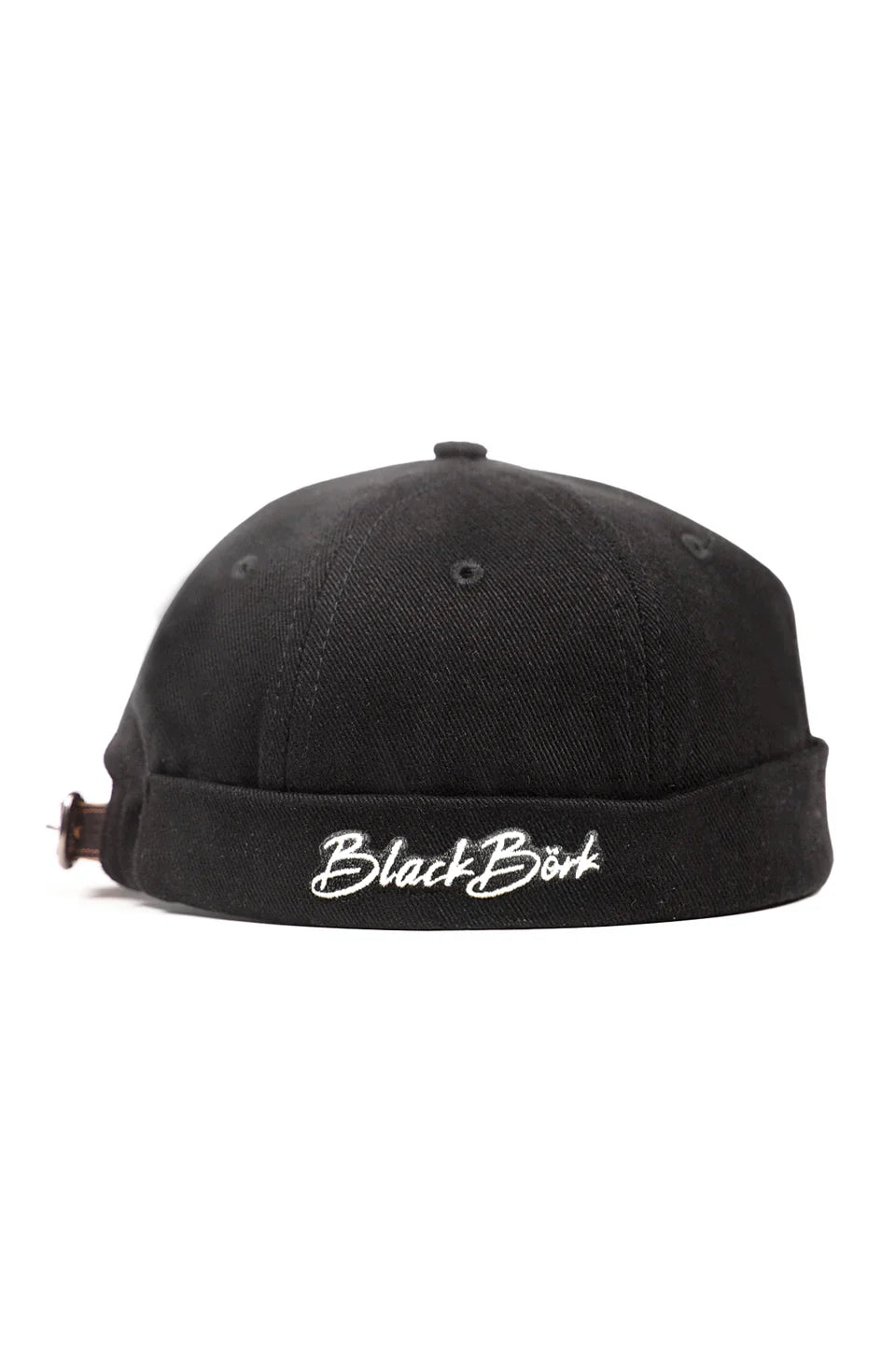 BlackBörk Siyah Docker Şapka